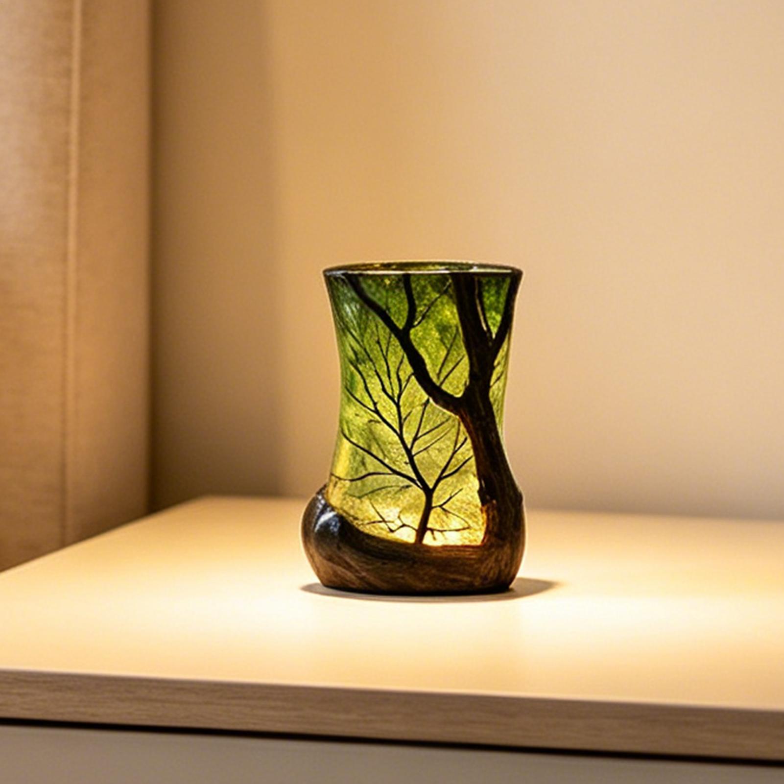 Decor Lighting & Decor Fires - Bedside Table Lamp Forest Nightlight Decorative