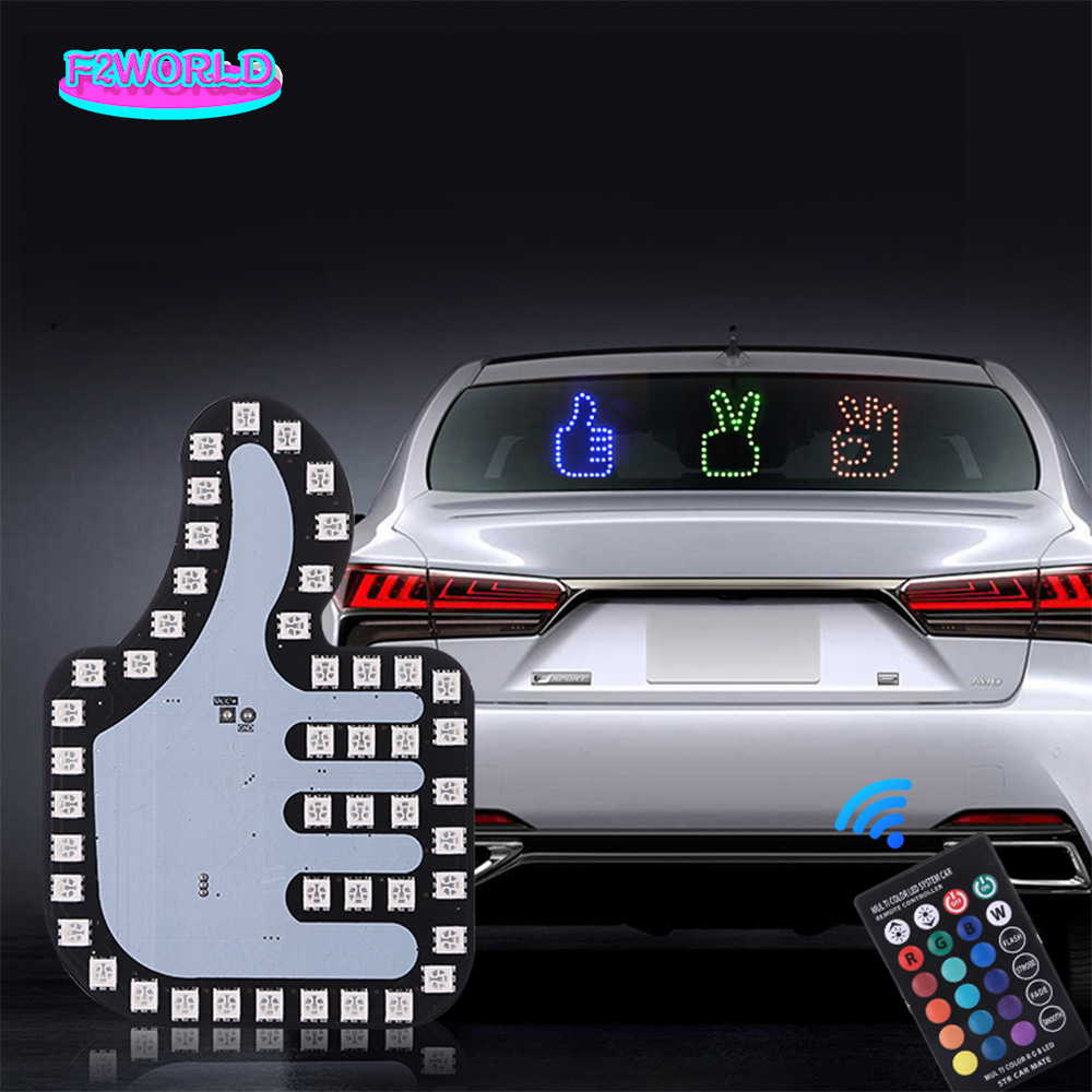 Ok Lighting Decor - Car LED Illuminated Gesture Light Car