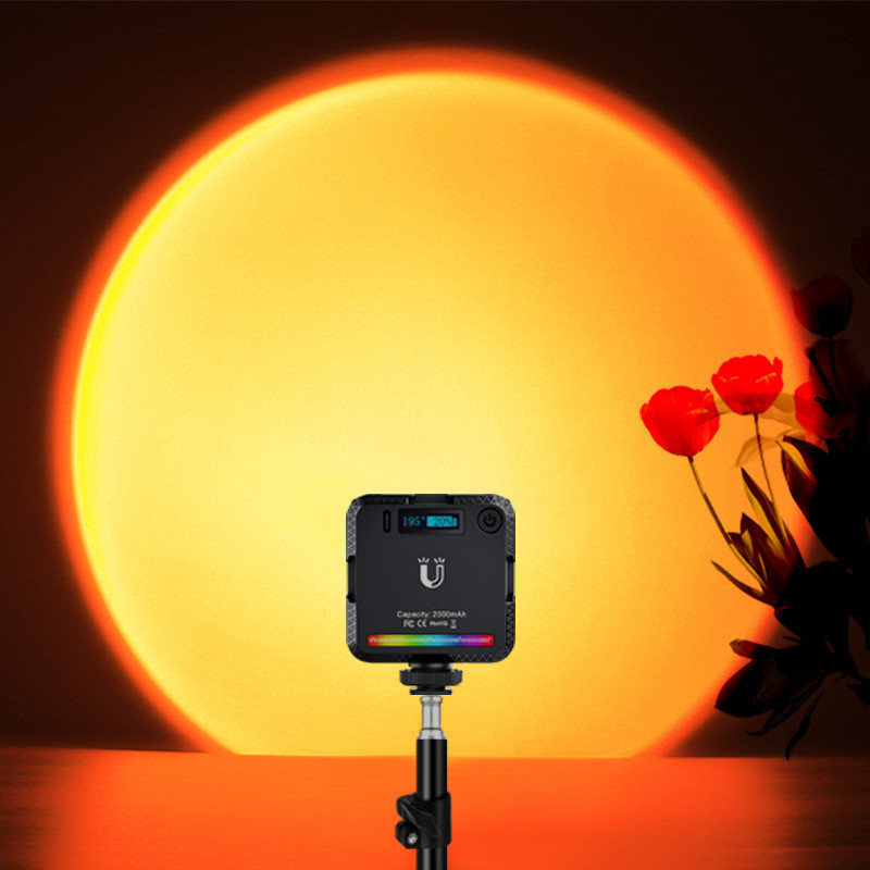 Sunset Lamp Projection - RGB Sunset Lamp Video Light LED