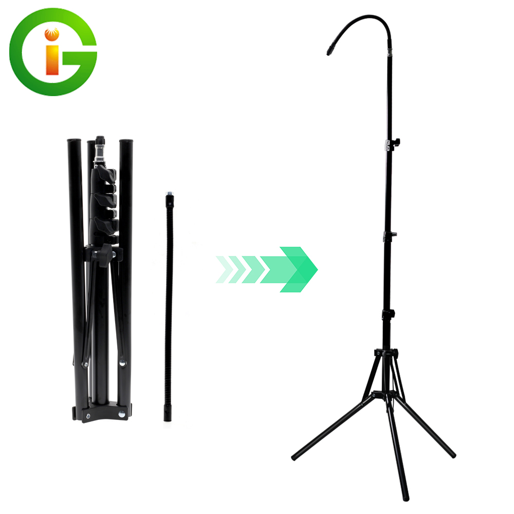 Floor Lamp Tripod - Adjustable 60-160cm Metal Floor Tripod LED