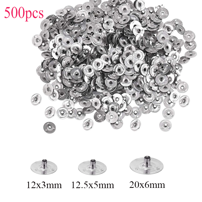 Candle Holder Set - 500 Pieces Candle Wick Metal Sustainer