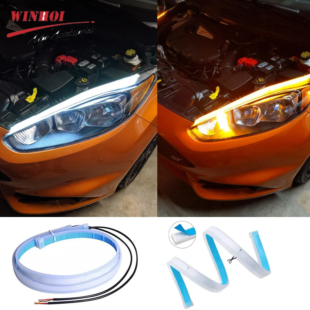 Lighting Decoration Ideas - 2PCS Car LED DRL Daytime Running