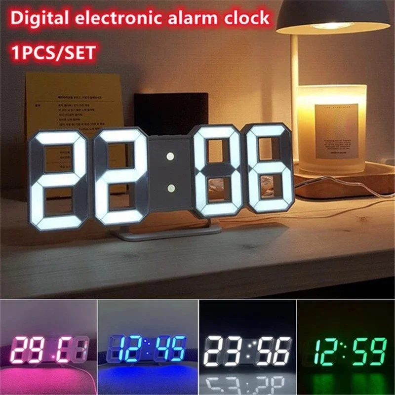 Decoration for Bedroom 3D Digi - огляд і ціна Lighting Home Decor Wall Clocks