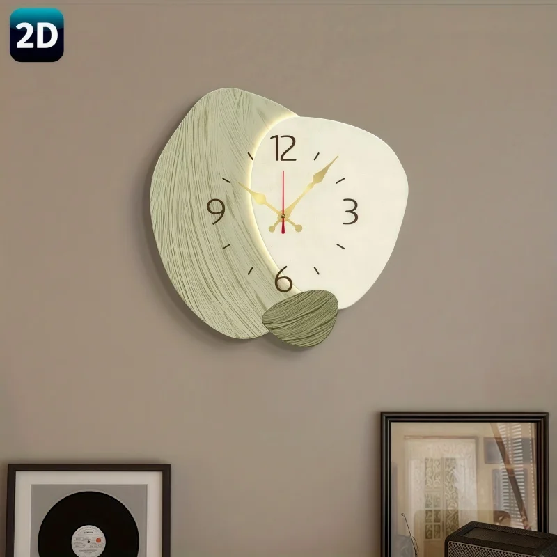 2D Flat, Wooden Silent Wall Cl - огляд і ціна Lighting Home Decor Wall Clocks
