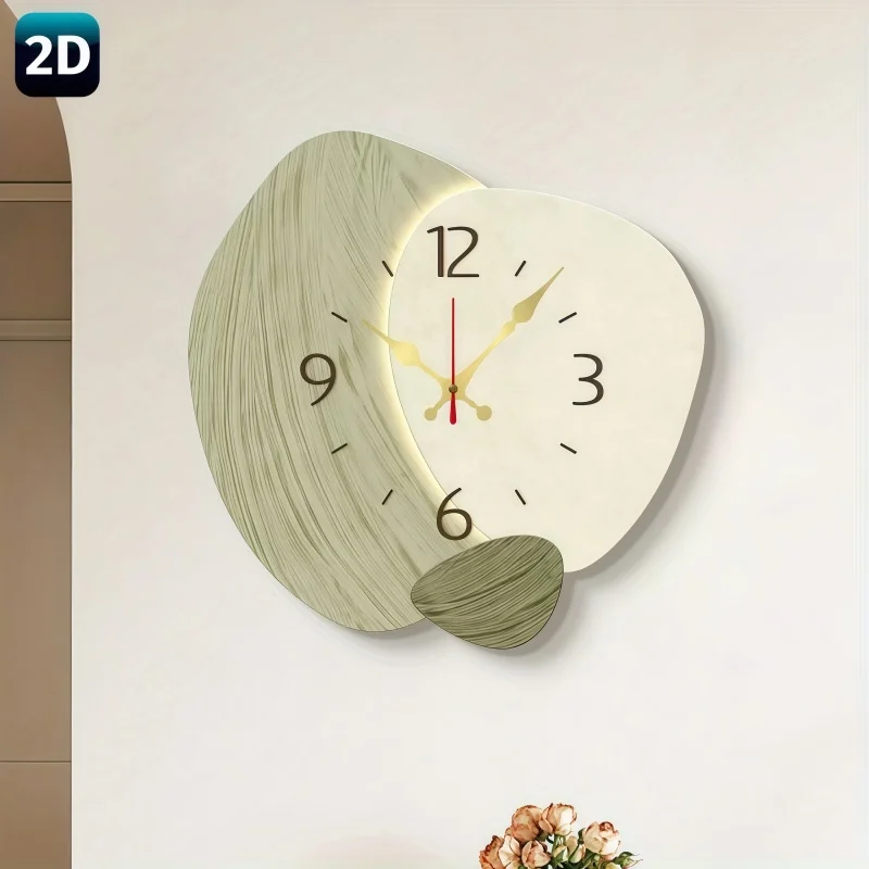 2D Flat, Wooden Silent Wall Cl - огляд і ціна Lighting Home Decor Wall Clocks