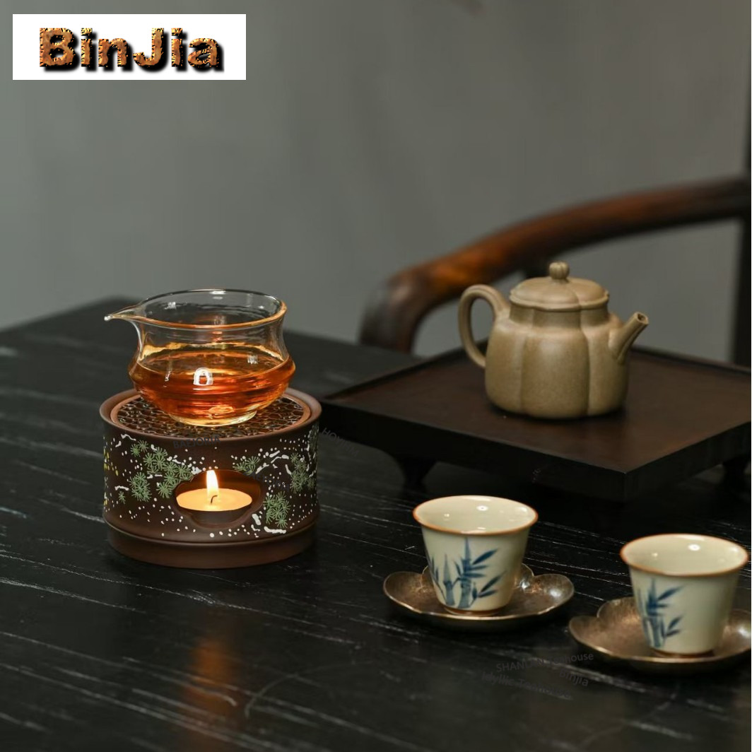 Yixing Zisha Clay Painting Tea - огляд і ціна Candle Holder Set