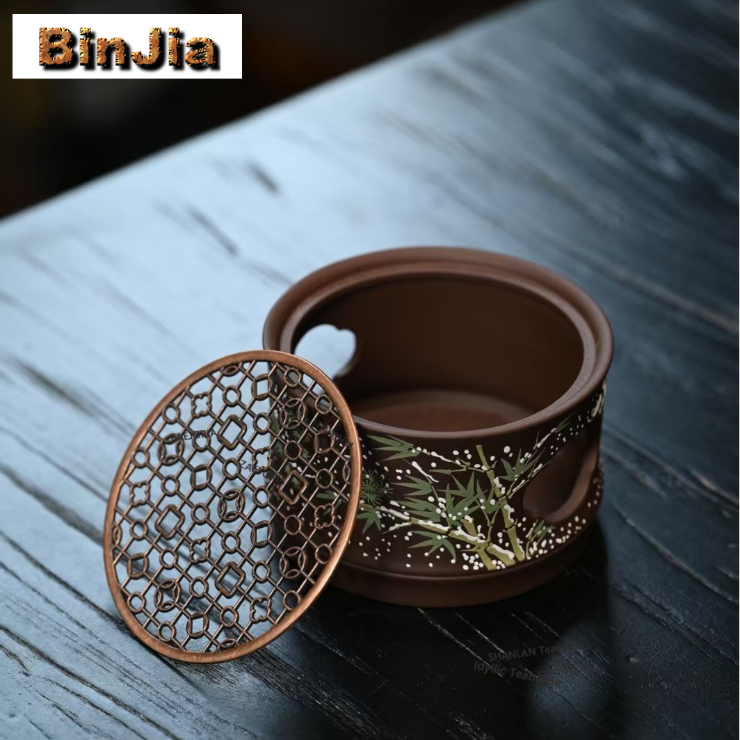 Yixing Zisha Clay Painting Tea - огляд і ціна Candle Holder Set