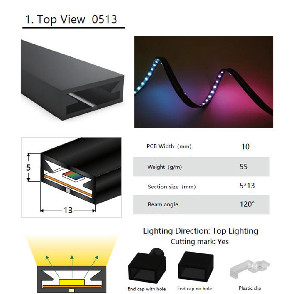 WS2812B WS2811 SK6812 LED Neon - огляд і ціна Lighting Decor And More