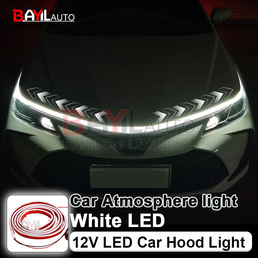 12V White Car Hood Light Strip - огляд і ціна Lighting Decoration Ideas