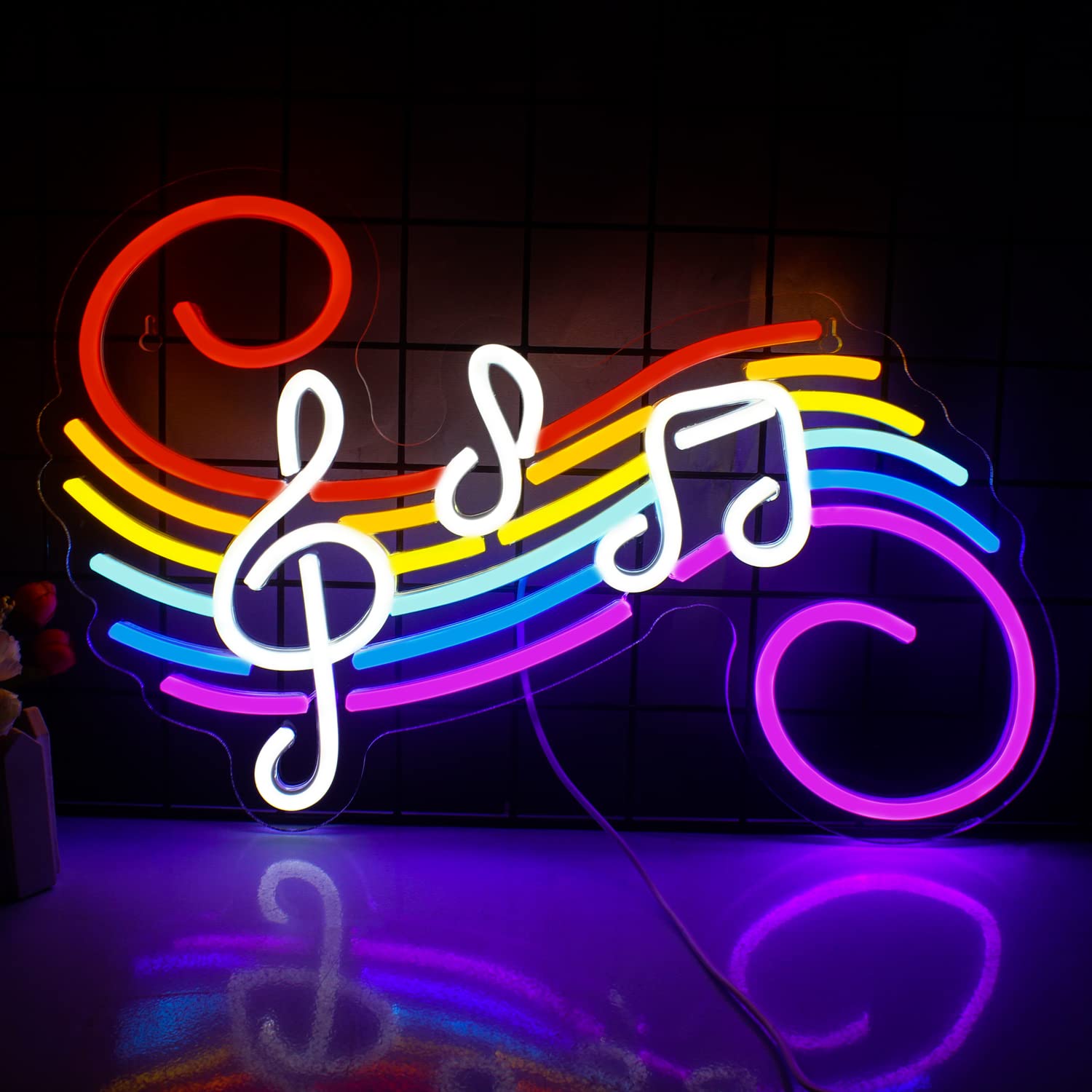 Music Notes Neon Sign Customiz - огляд і ціна Lighting Decoration For Wedding
