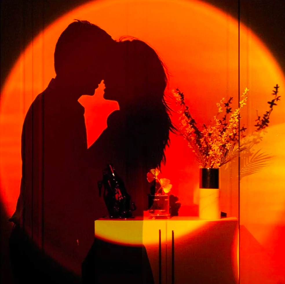 1pc USB Sunset Projection Lamp - огляд і ціна Sunset Lamp Projection