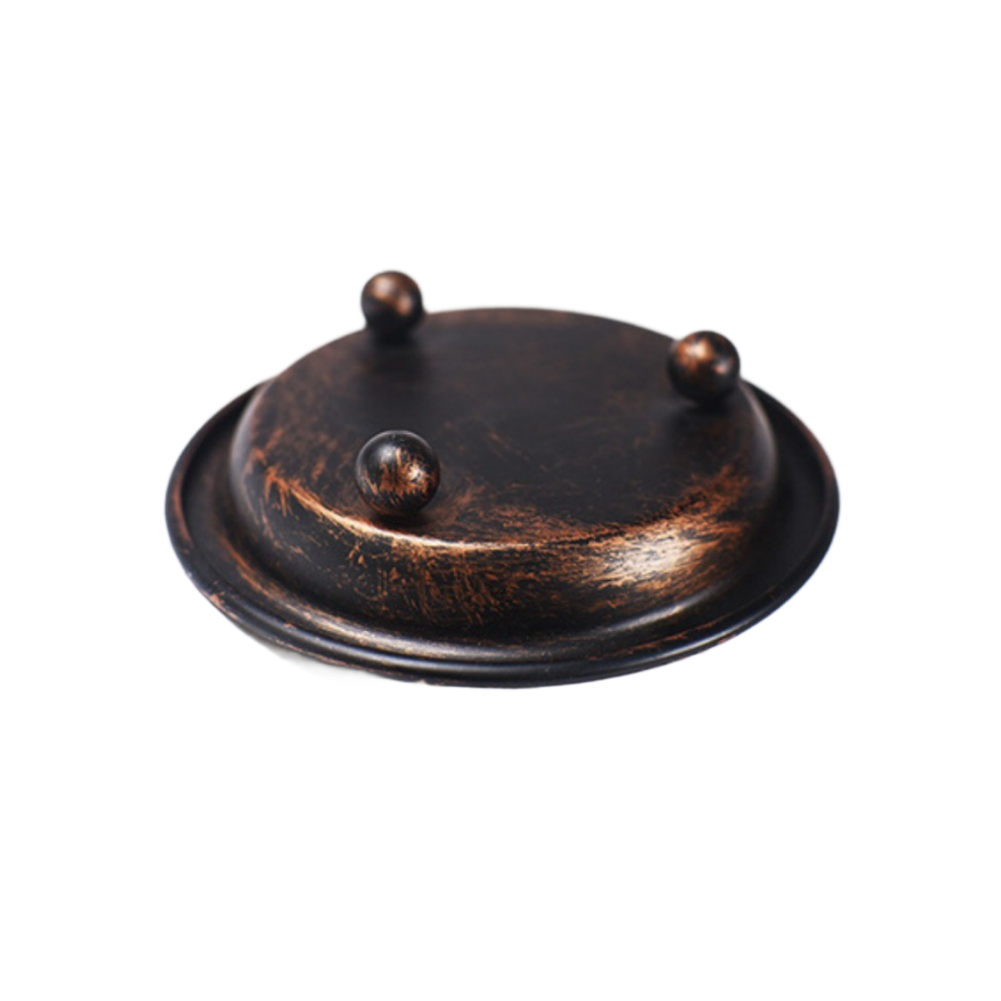 Elegant Black Gold Round Candl - огляд і ціна Candle Holder Set