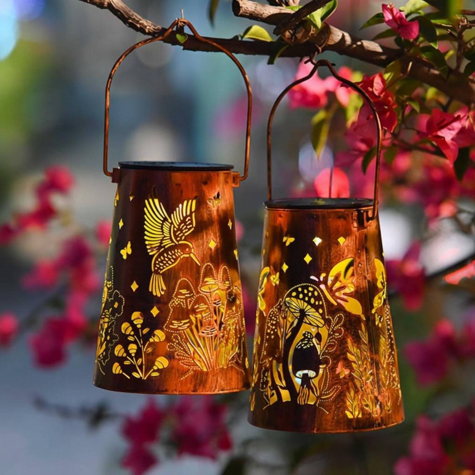 Floral Garden Lantern Pattern  - огляд і ціна Lighting Decor Outdoor