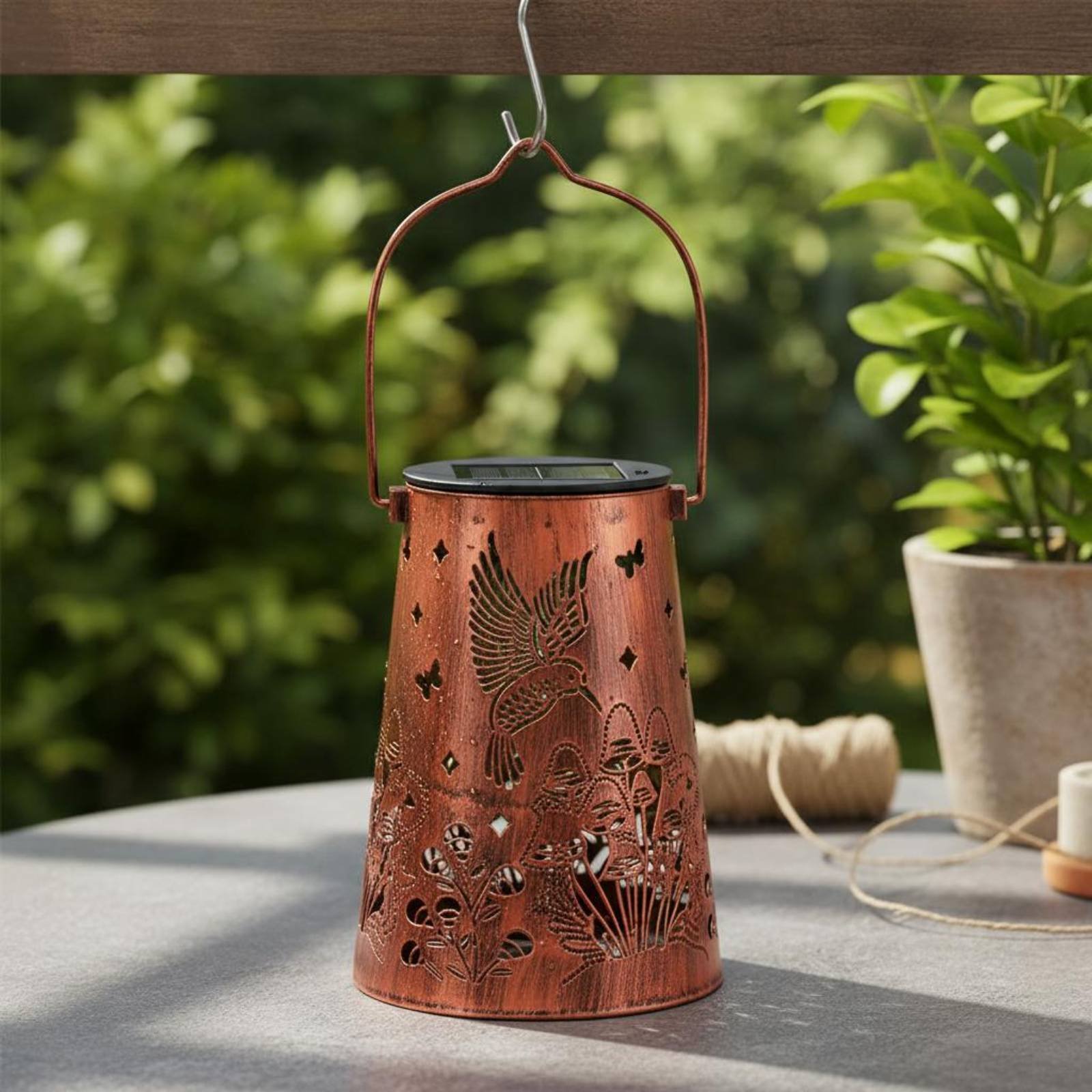 Floral Garden Lantern Pattern  - огляд і ціна Lighting Decor Outdoor