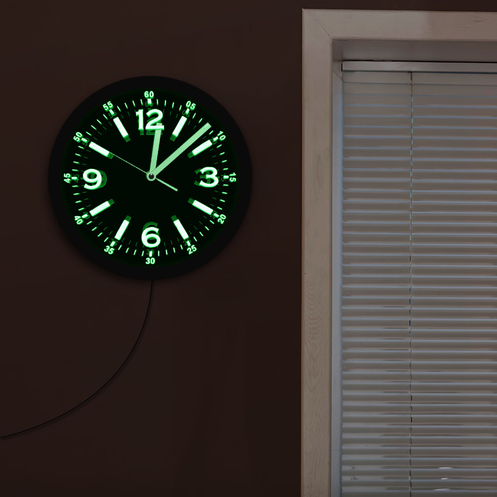 Modern Design LED Neon Light W - огляд і ціна Lighting Home Decor Wall Clocks