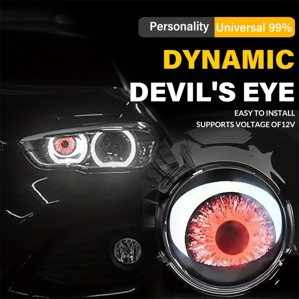  6-Mode Led Dynamic Devil Eye - огляд і ціна Decor Lighting & Decor Fires