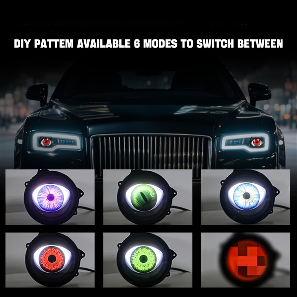  6-Mode Led Dynamic Devil Eye - огляд і ціна Decor Lighting & Decor Fires