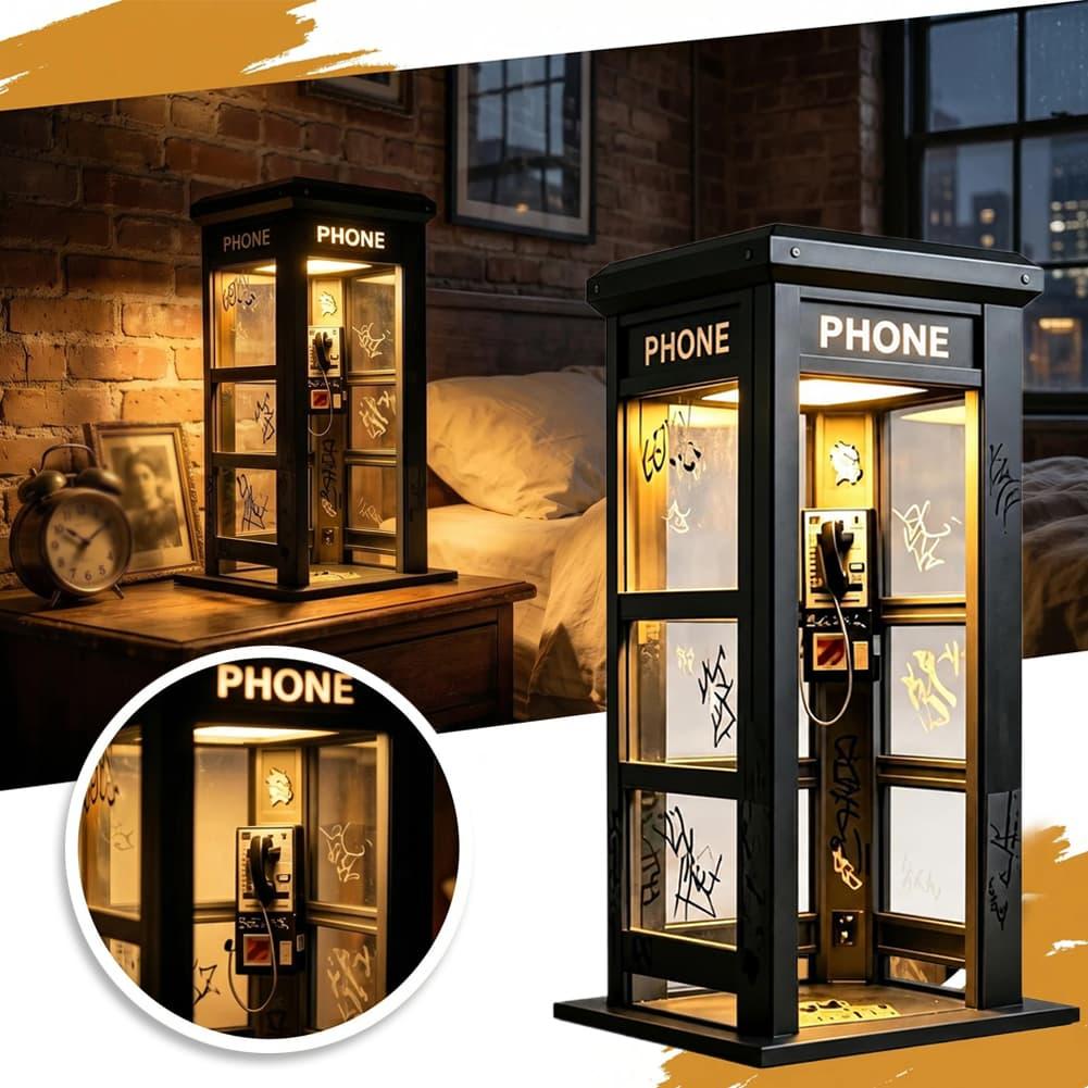 Retro Graffiti Phone Booth Tab - огляд і ціна Lighting Decoration Ideas