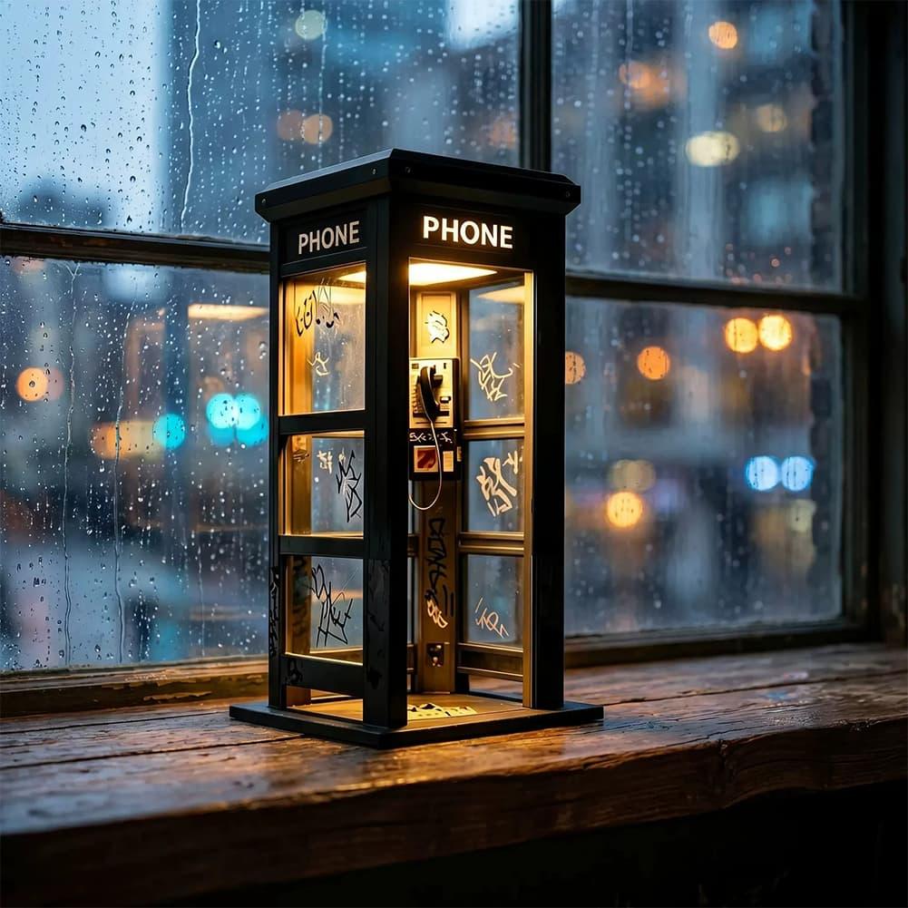 Retro Graffiti Phone Booth Tab - огляд і ціна Lighting Decoration Ideas
