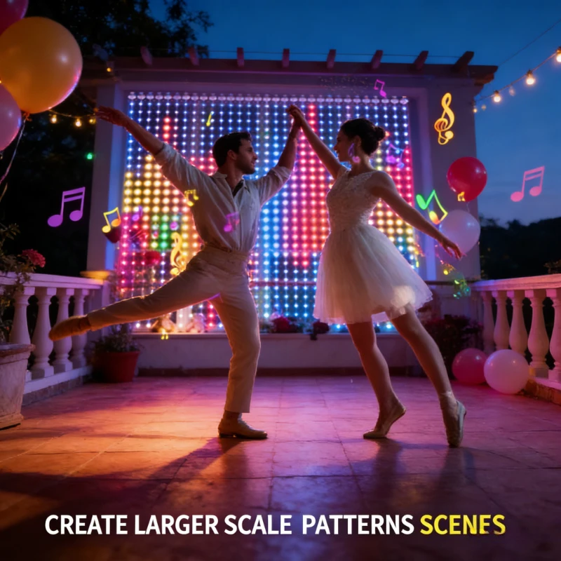 Smart 400LED Curtain Lights, M - огляд і ціна Lighting Decoration For Wedding