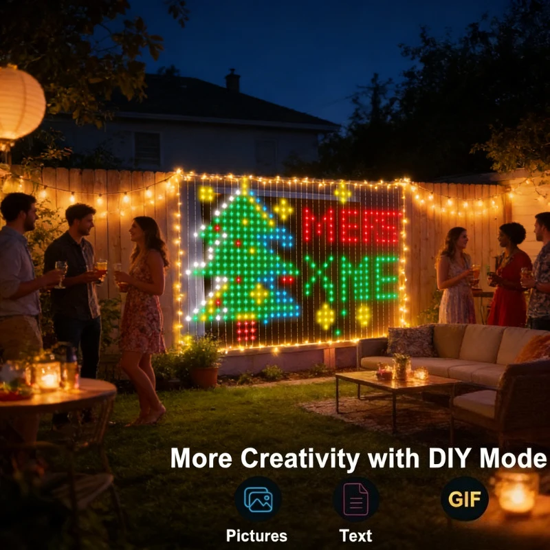 Smart 400LED Curtain Lights, M - огляд і ціна Lighting Decoration For Wedding