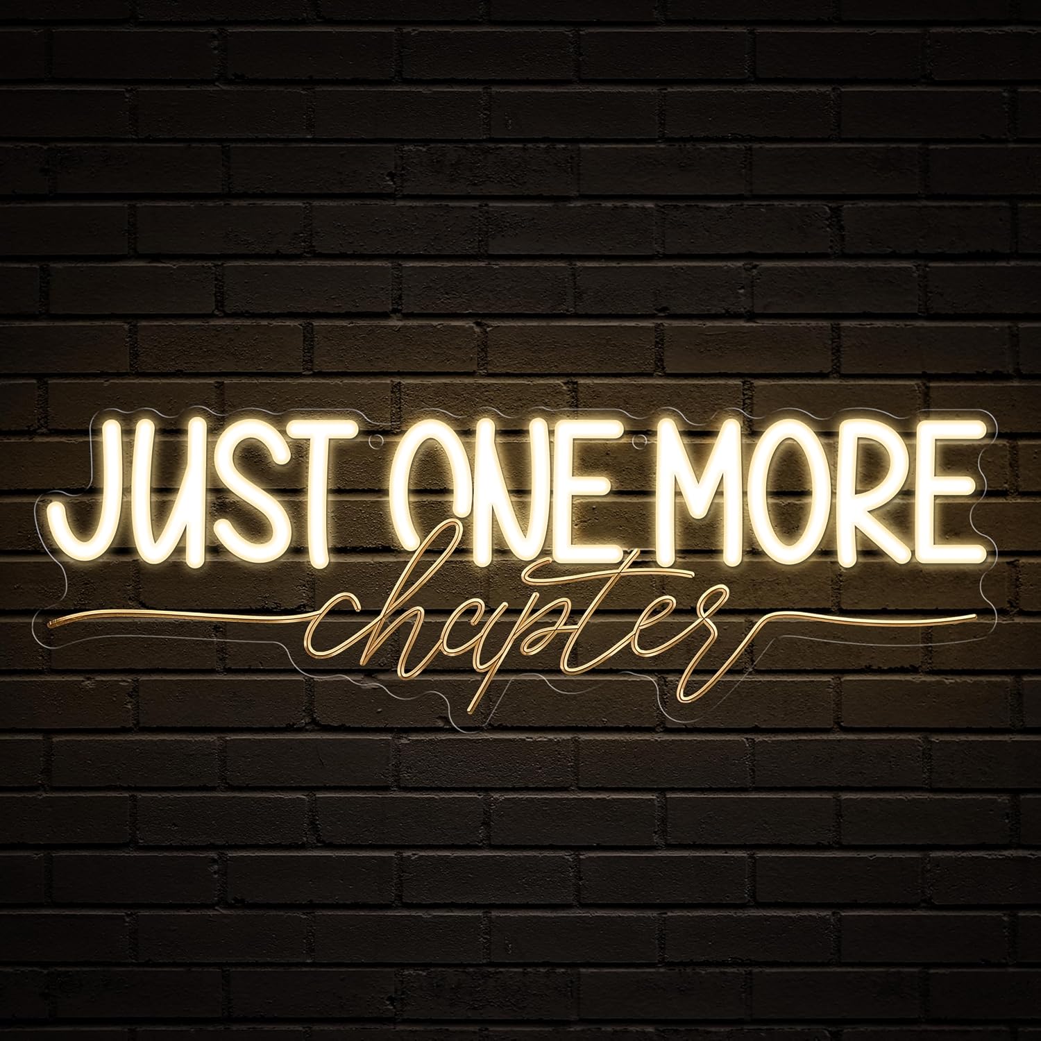 Just One More Chapter LED Neon - огляд і ціна Lighting Decor And More