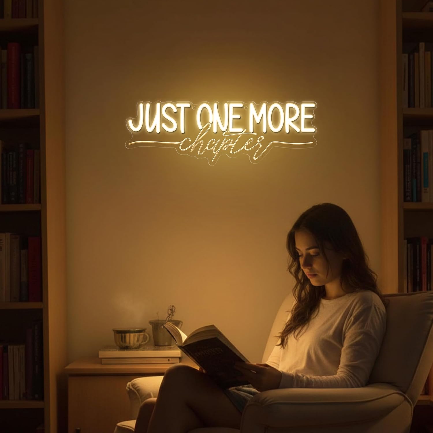 Just One More Chapter LED Neon - огляд і ціна Lighting Decor And More