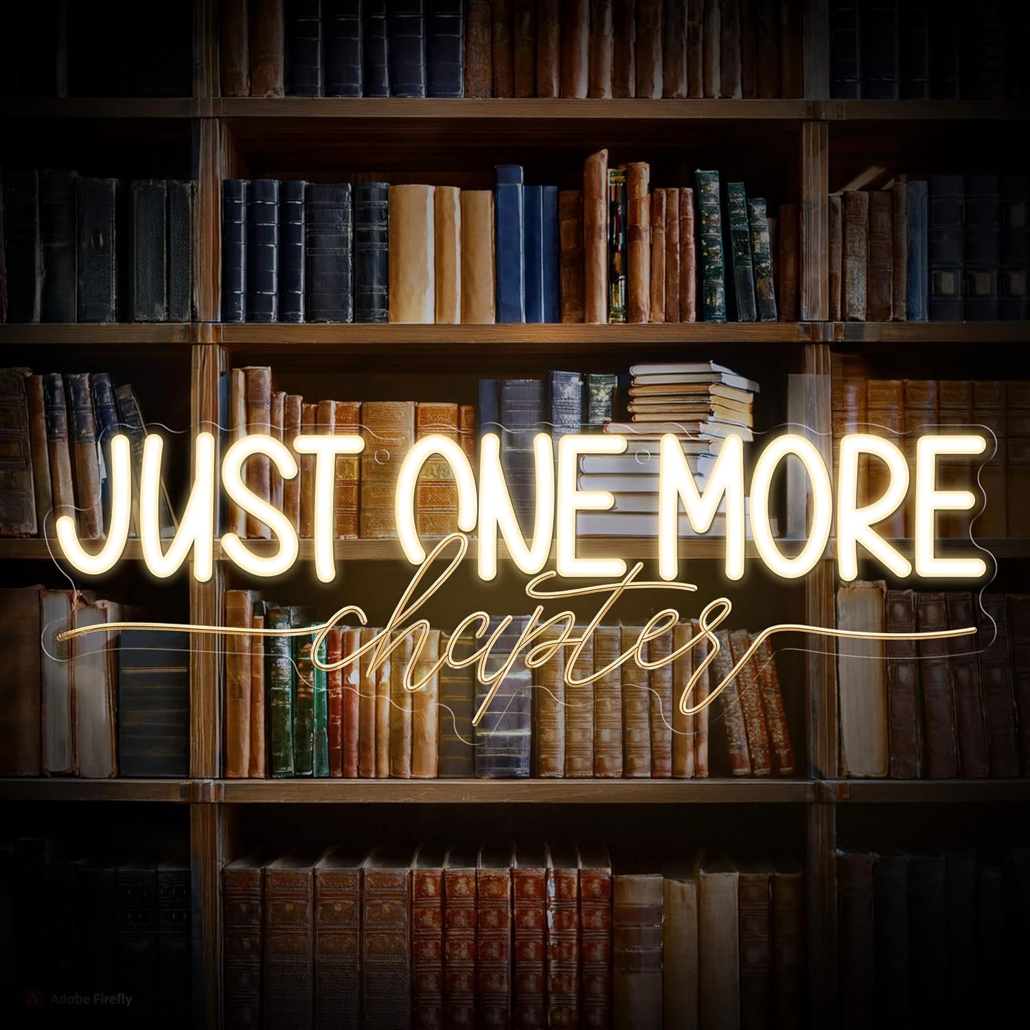 Just One More Chapter LED Neon - огляд і ціна Lighting Decor And More
