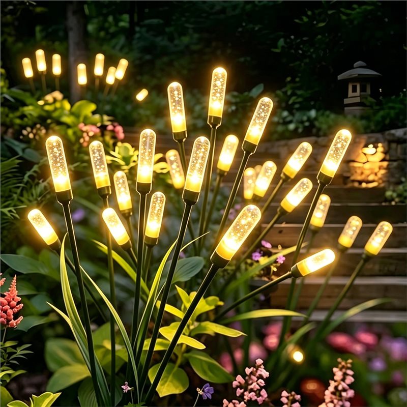 IALJ-Outdoor Solar Powered Fir - огляд і ціна Lighting Decor Outdoor