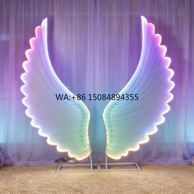 Glowing Angel Wings Light Prop - огляд і ціна Lighting Decoration For Wedding