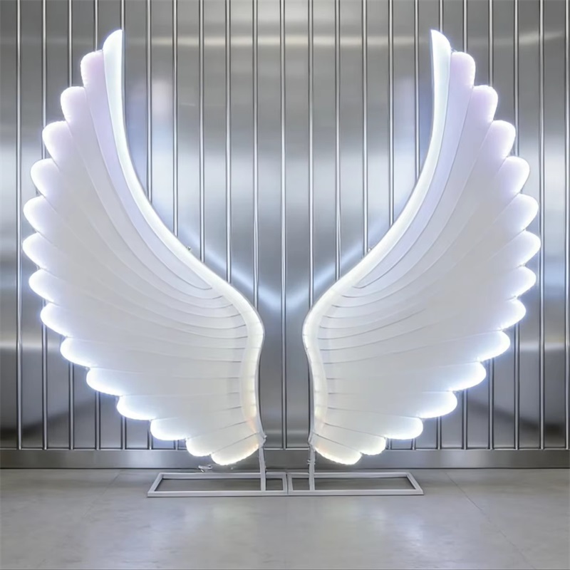 Glowing Angel Wings Light Prop - огляд і ціна Lighting Decoration For Wedding