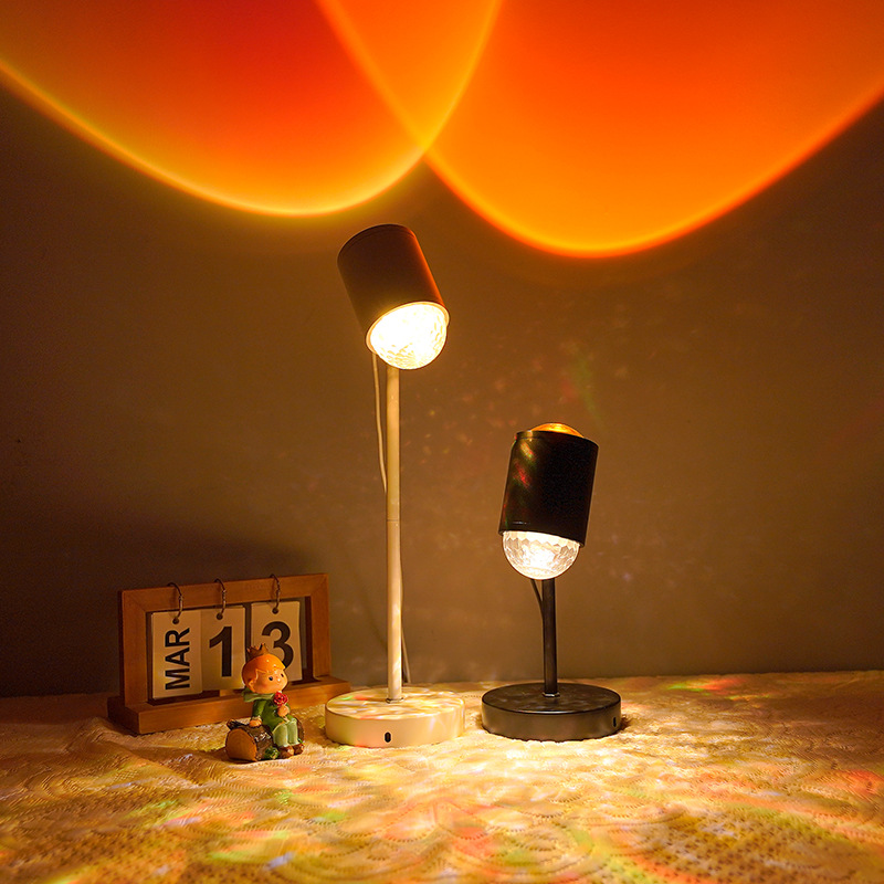 Dynamic Rotating Ripple Light  - огляд і ціна Sunset Lamp Projection