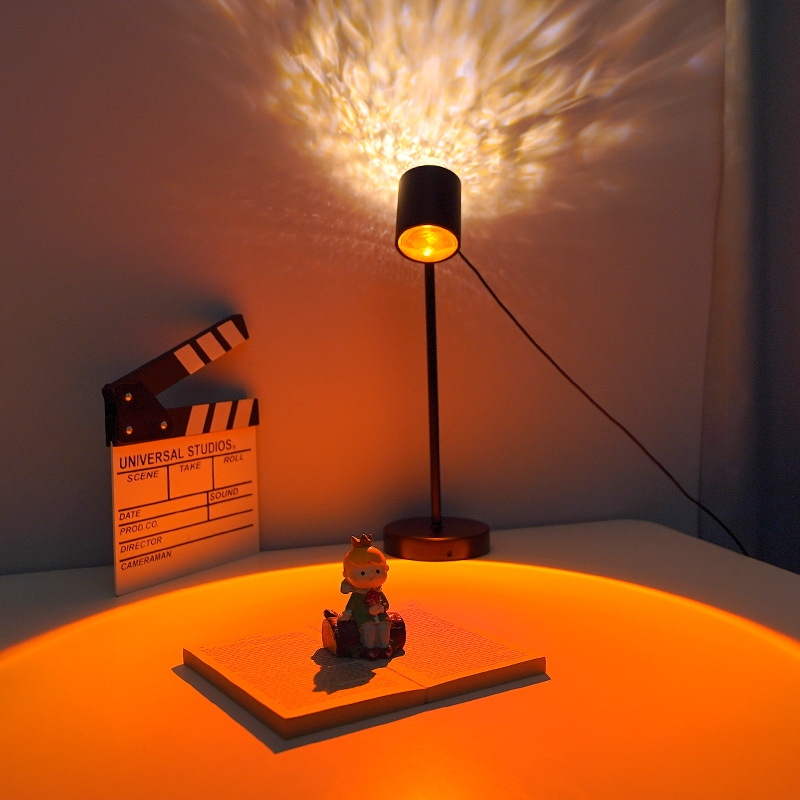 Dynamic Rotating Ripple Light  - огляд і ціна Sunset Lamp Projection