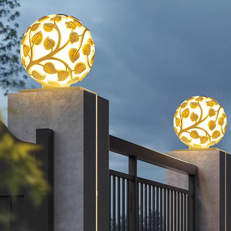 Outdoor column lights solar LE - огляд і ціна Lighting Decor Outdoor