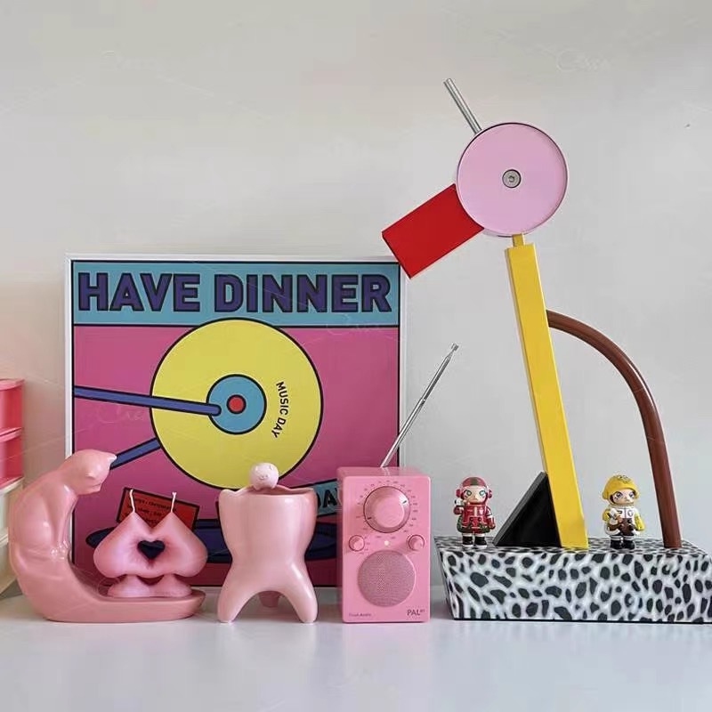 Modern Creative Color Cartoon  - огляд і ціна Floor Lamp Tripod