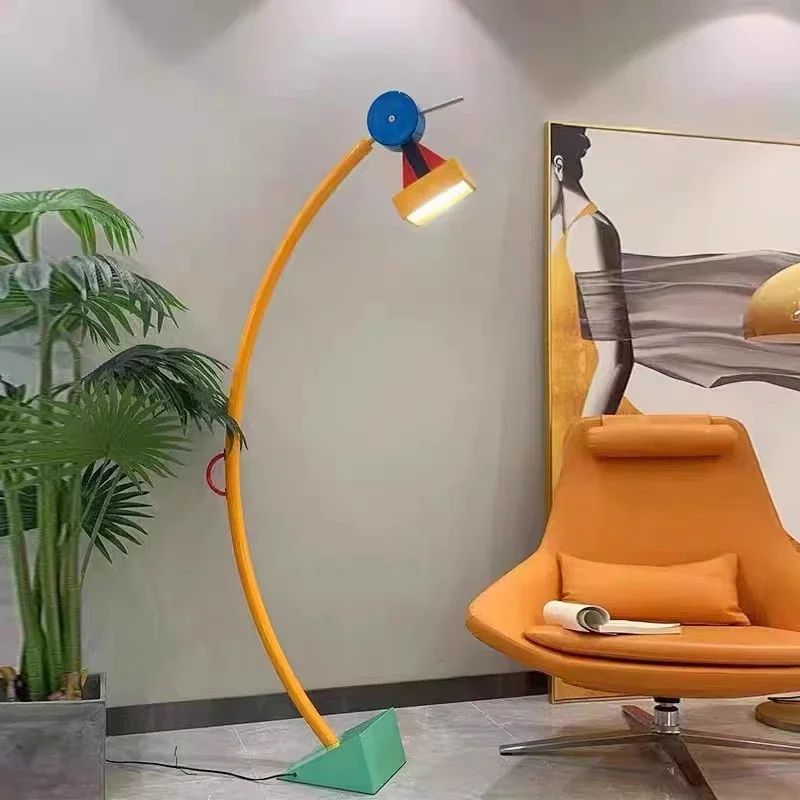 Modern Creative Color Cartoon  - огляд і ціна Floor Lamp Tripod
