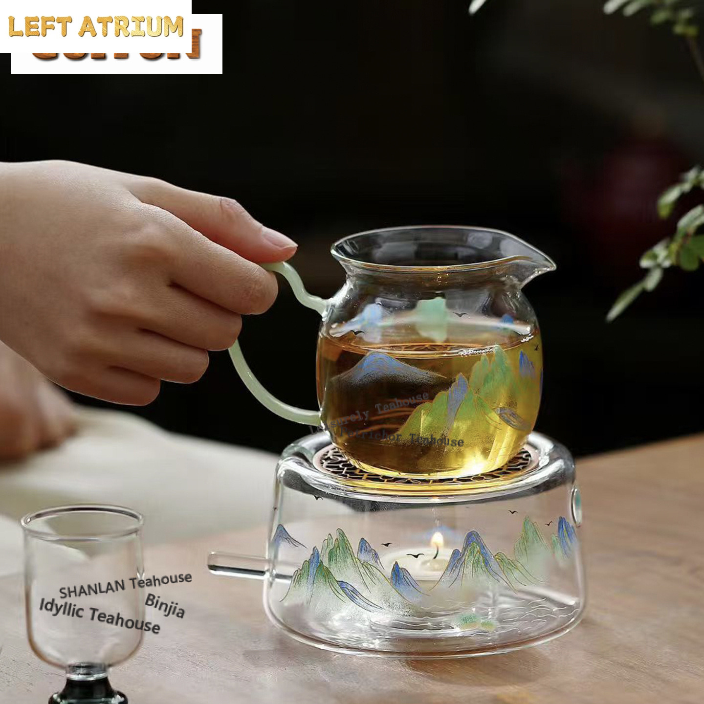 Thickened Heat-resistant Glass - огляд і ціна Candle Holder Set