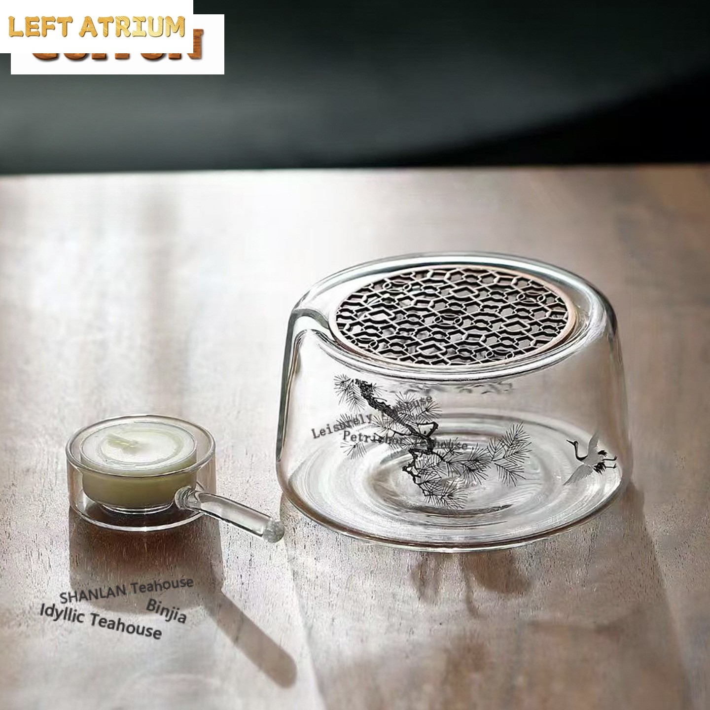 Thickened Heat-resistant Glass - огляд і ціна Candle Holder Set