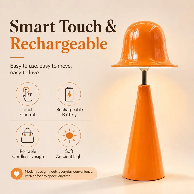 Modern Creative Mushroom Table - огляд і ціна Mushroom Table Lamp