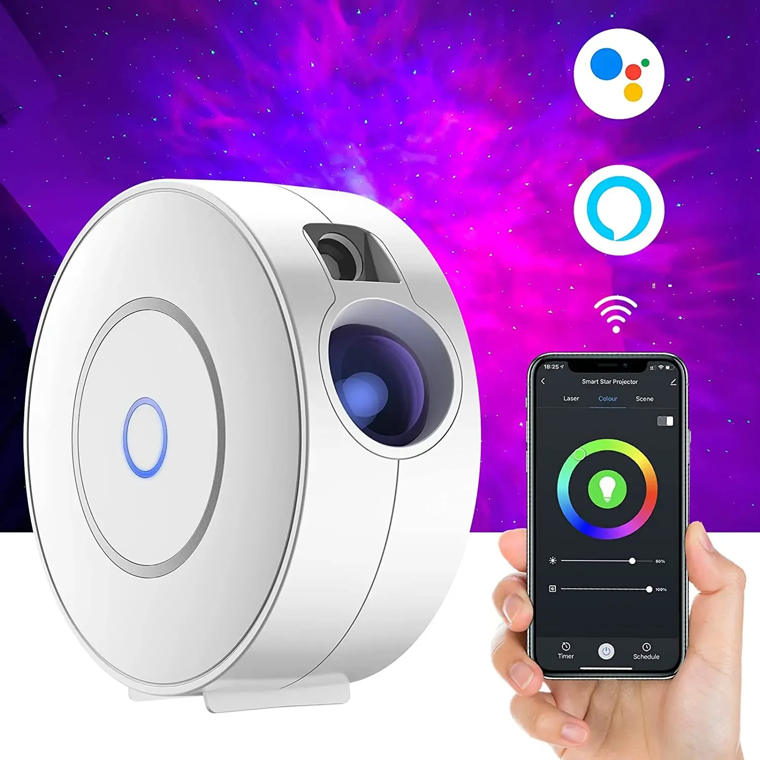 Tuya WiFi Intelligent Aurora G - огляд і ціна Sunset Lamp Projection
