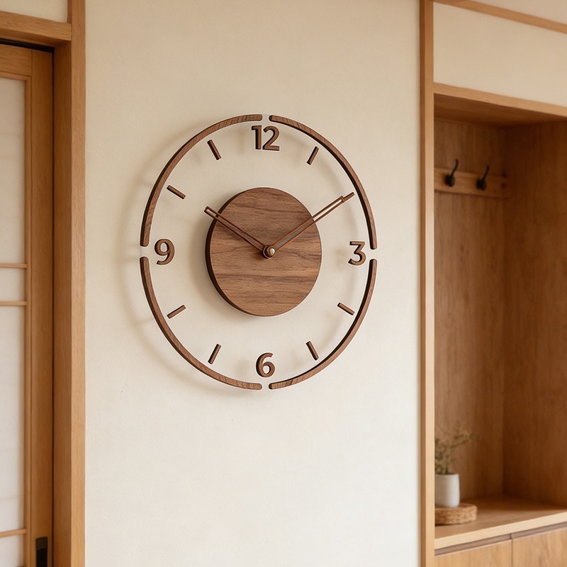 Minimalist Wall Clock Transpar - огляд і ціна Lighting Home Decor Wall Clocks