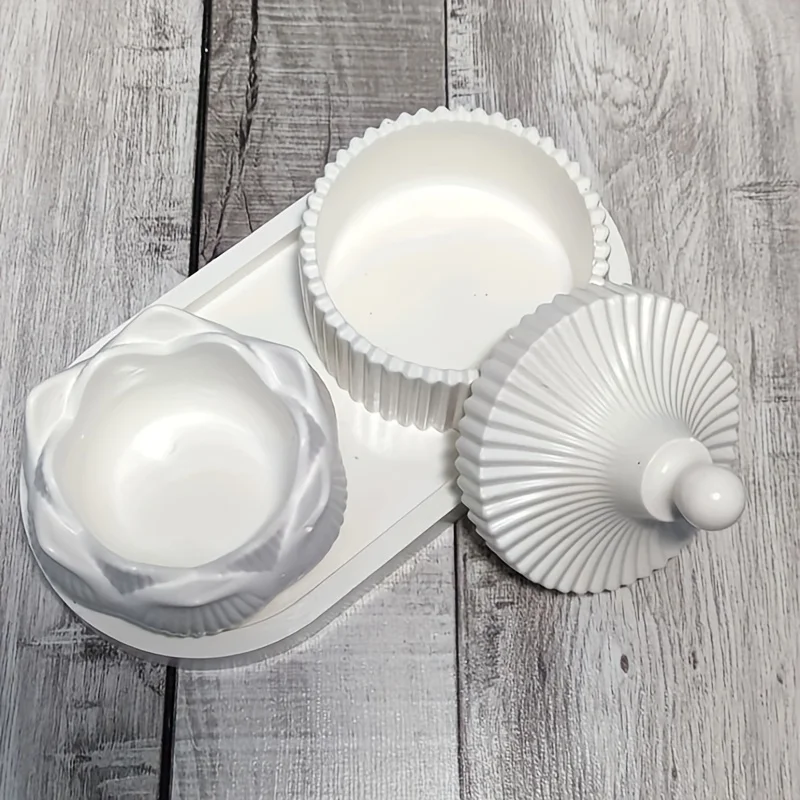 DIY Lotus Candle Holder 3 Piec - огляд і ціна Candle Holder Set