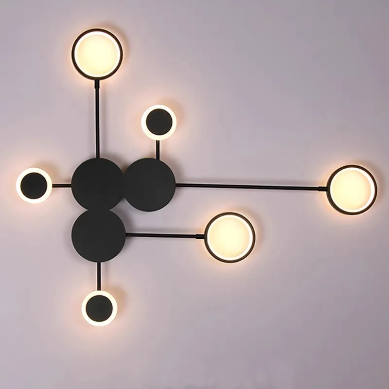 Modern Led Wall Sconce Light f - огляд і ціна Lighting Home Decor Wall Clocks