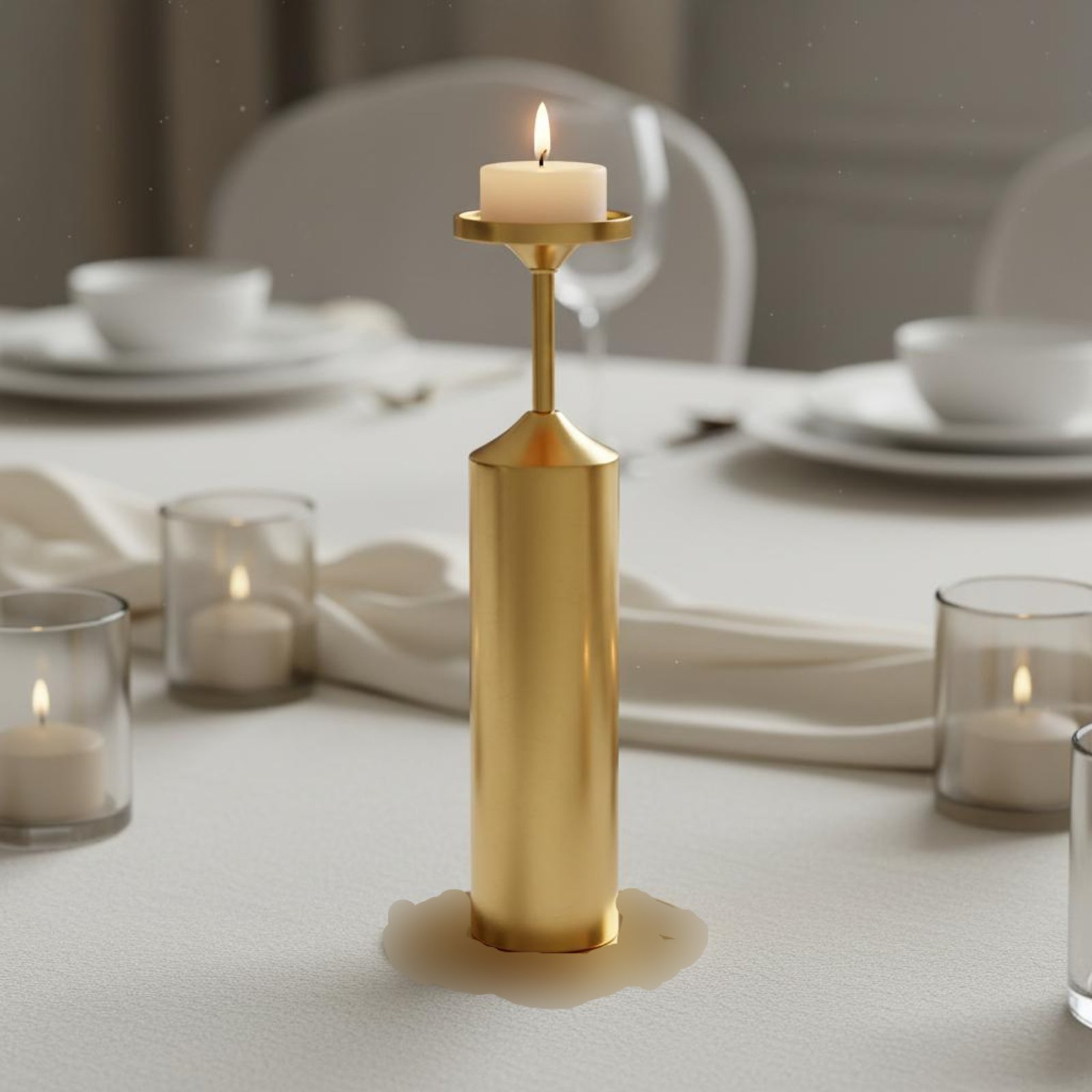 6 Pieces Metal Taper Candle Ho - огляд і ціна Candle Holder Set