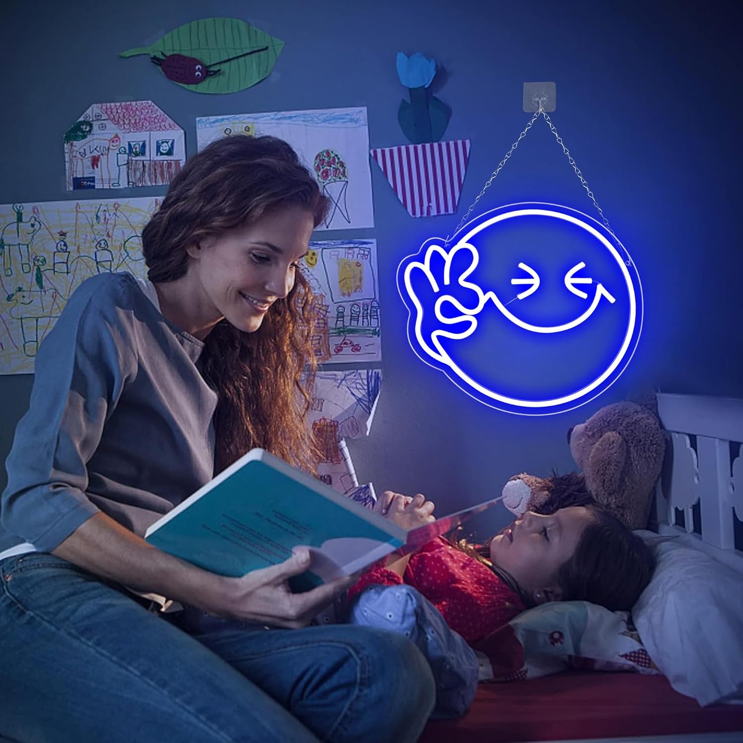 Emoji Smile OK  Neon Sign USB  - огляд і ціна Ok Lighting Decor