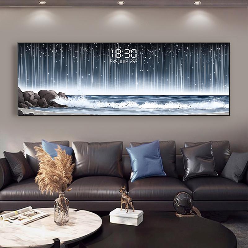 Temperature Date Wall Clock Lu - огляд і ціна Lighting Home Decor Wall Clocks