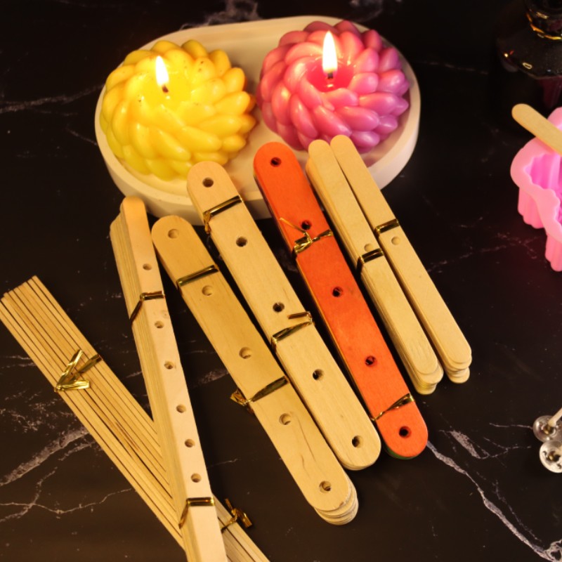 20pcs Wooden Candle Wick Holde - огляд і ціна Candle Holder Set