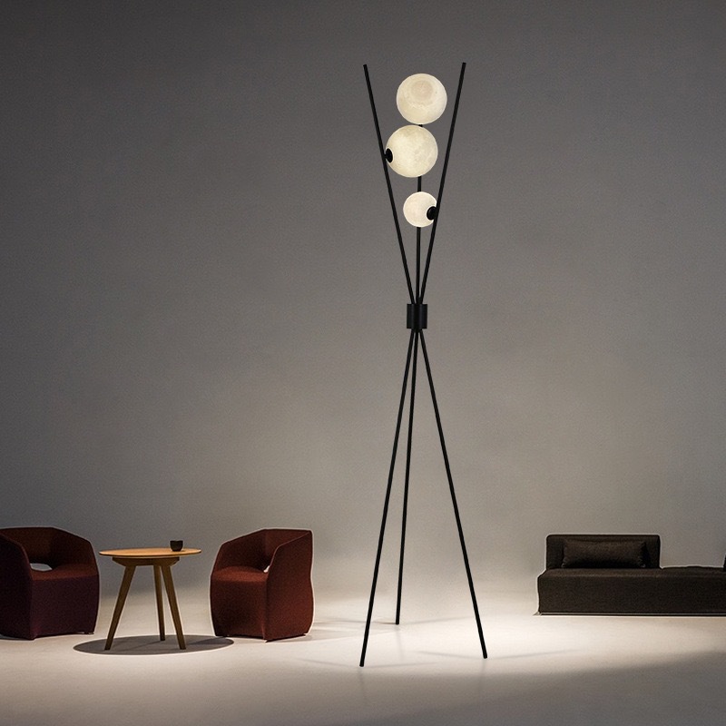Nordic Modern Moon Floor Lamp  - огляд і ціна Floor Lamp Tripod