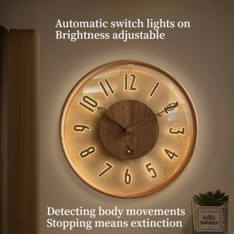 Intelligence Wall Clocks Radar - огляд і ціна Lighting Home Decor Wall Clocks