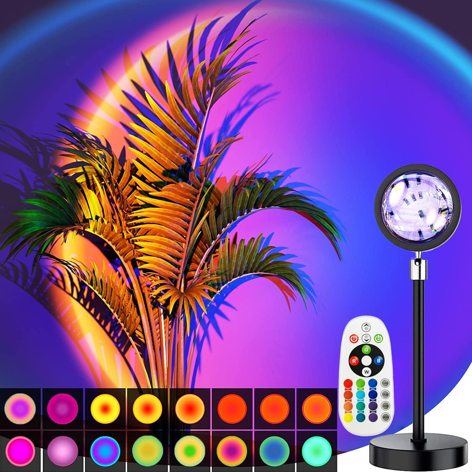 Smart Bluetooth USB Sunset Pro - огляд і ціна Sunset Lamp Projection